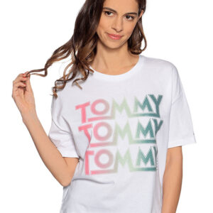 Tommy Jeans TJW CN White T-Shirt